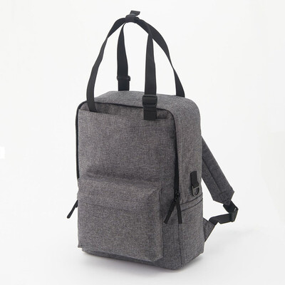 MUJI/無印良品可作手提包使用雙肩包A4尺寸