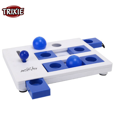 TRIXIE藍白戰略尋寶機寵物玩具4596