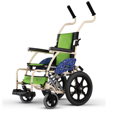 康揚折疊輕便鋁合金兒童多功能輪椅KM-7501