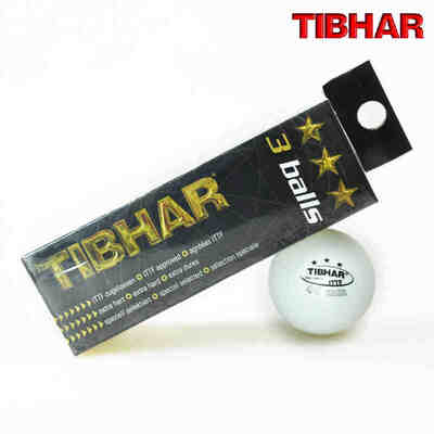 TIBHAR/挺拔新材料40+三星無縫比賽乒乓球3顆