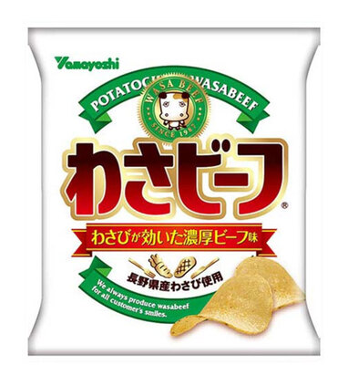 Yamayoshi/山芳芥末牛肉味薯片