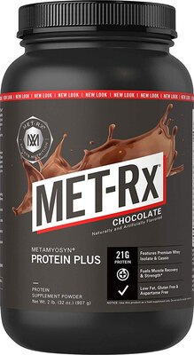 MET-Rx Protein Plus Powder 巧克力味 正氮蛋白粉2 lb