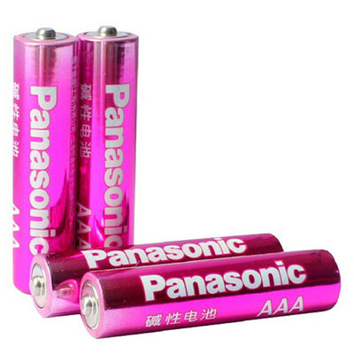 Panasonic/松下粉彩粉色7号碱性电池16节