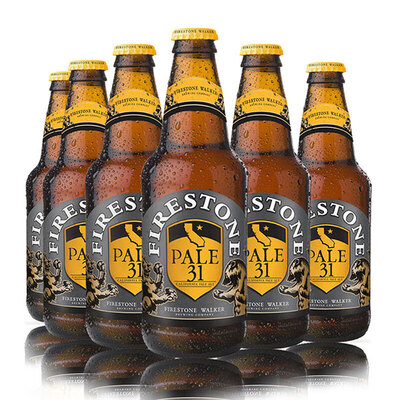 Firestone Walker/火石行者加州31淡色艾尔IPA精酿啤酒6瓶装