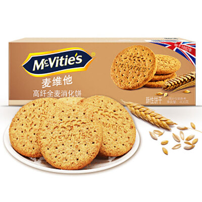 McVitie's /麦维他 高纤全麦消化饼干