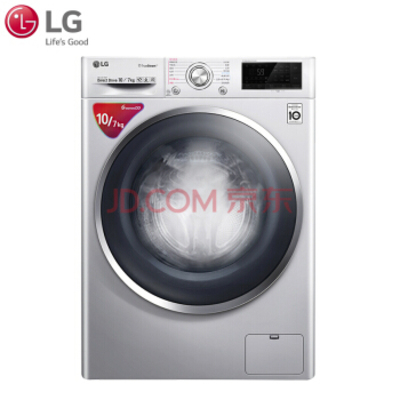LG 10公斤蒸汽洗烘一体洗衣机WD-C51QHD45
