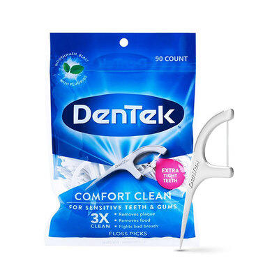 DenTek/德泰克Comfort Clean三重清洁牙线