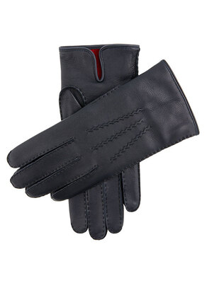 Dents Men's Handsewn Cashmere Lined Leather Gloves 羊绒衬里男士手套 Levens