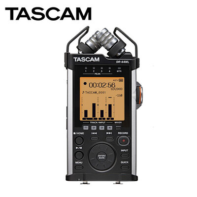 Tascam带WIFI功能手机遥控4轨录音笔DR-44WL