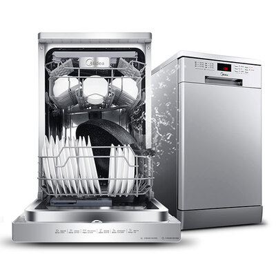 Midea/美的9套独立式洗碗机WQP8-7602-CN