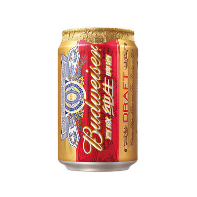 Budweiser/百威纯生啤酒330ml*24听