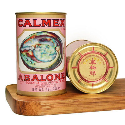 Calmex/车轮牌澳大利亚大只鲍鱼罐头1.5头
