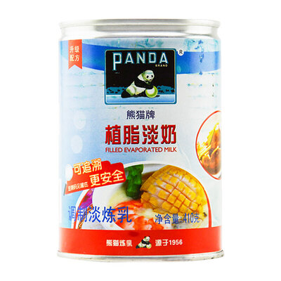 PANDA/熊猫植脂淡奶410g