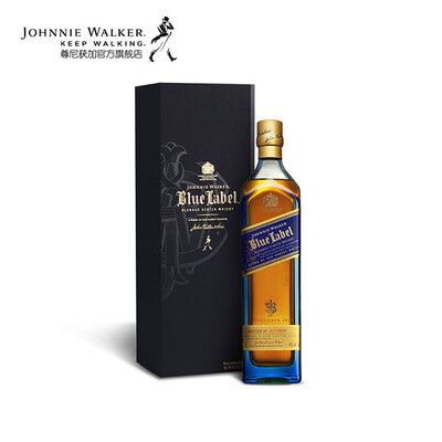 Johnnie Walker/尊尼获加蓝方奢华调配型苏格兰威士忌750ml
