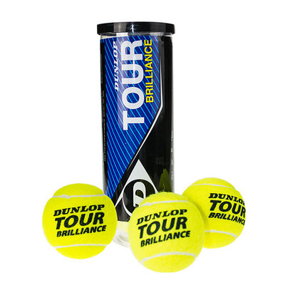 Dunlop/邓禄普日常训练网球TOUR Brilliance 3粒装