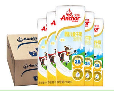 Anchor/安佳 清甜型儿童牛奶调制乳190ml*27