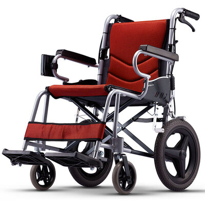 康扬超轻折叠轻便便携轮椅KM-2501