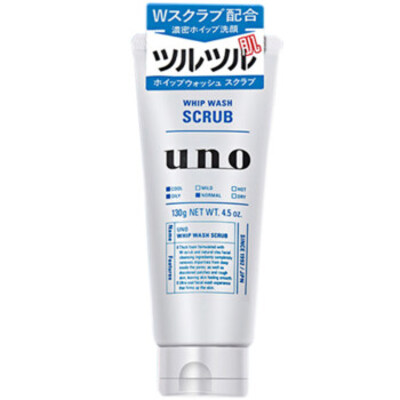 UNO/吾诺磨砂去角质洗面奶130g