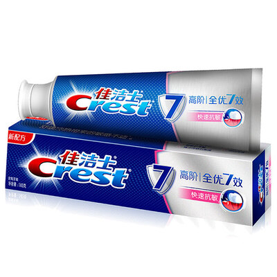 Crest/佳洁士全优七效系列成人牙膏