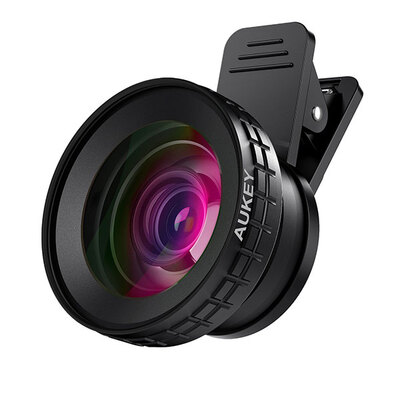 AUKEY Ora 140° Wide Angle+10X Macro  2-in-1 Lens Set