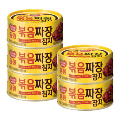 Dongwon/东远炸酱味金枪鱼罐头150g*5罐