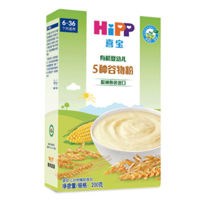 HiPP/喜宝 有机5种谷物粉 200g