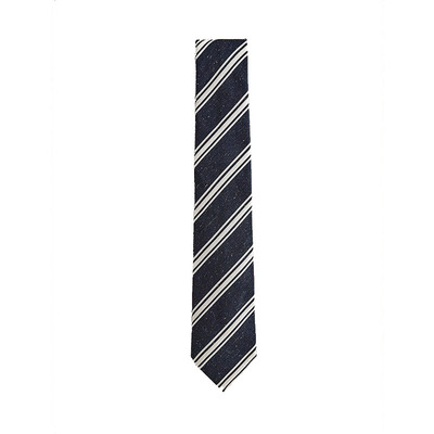 Massimo Dutti混纺领带系列 棉质/丝质条纹领带