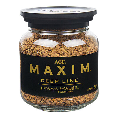 AGF Maxim马克西姆黑咖啡粉80g