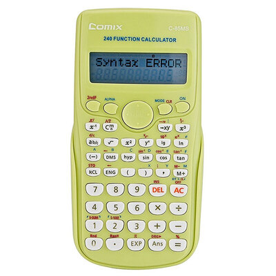 Comix/齐心多功能函数计算器C-85MS