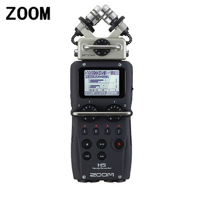 Zoom防震麦克风头可换设计录音笔H5
