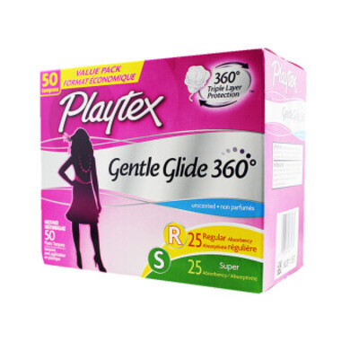 Playtex/倍得适丝滑系列卫生棉条小流量