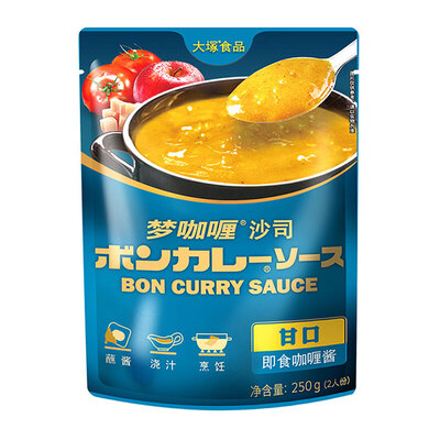 BonCurry/梦咖喱鸡肉猪排饭原味250g