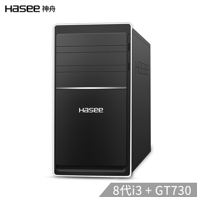 Hasee/神舟独显家用台式机电脑新瑞K80-CP5 D3