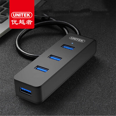 Unitek/优越者一拖四 USB3.0集线器Y-3098