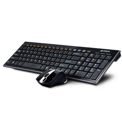 A4TECH/双飞燕低功耗无线薄膜键盘9500F