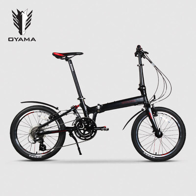 Oyama/欧亚马FBI-AX1 20寸24速铝合金折叠自行车