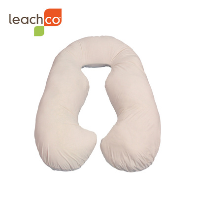 Leachco Back' N Belly Organic Smart有机棉枕套多功能孕妇枕