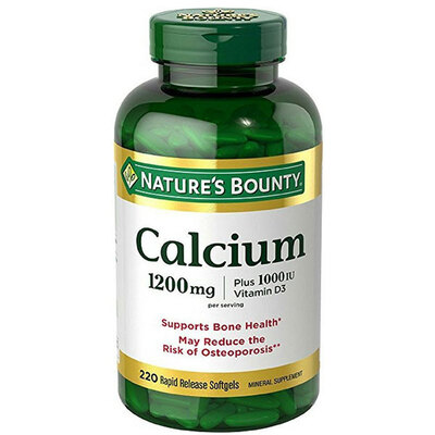 Nature's Bounty Calcium Plus Vitamin D3 1200mg