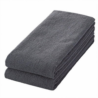 MUJI/无印良品棉可围卷长毛巾（34*110cm）