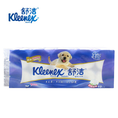 Kleenex/舒洁柔韧纯白系列3层10粒
