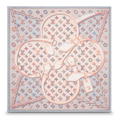 Louis Vuitton/路易威登Pop Monogram方巾