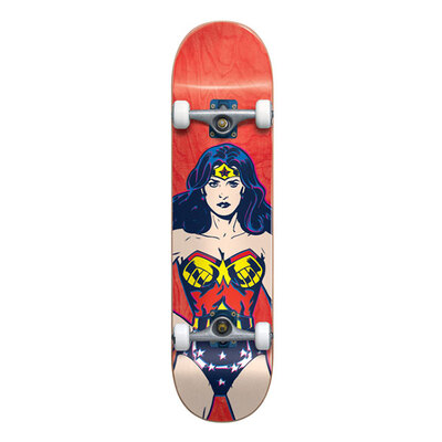 Almost滑板Wonder Woman Red 7.375