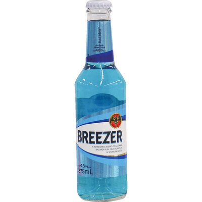 BREEZER/冰锐蓝莓味朗姆预调酒275ml