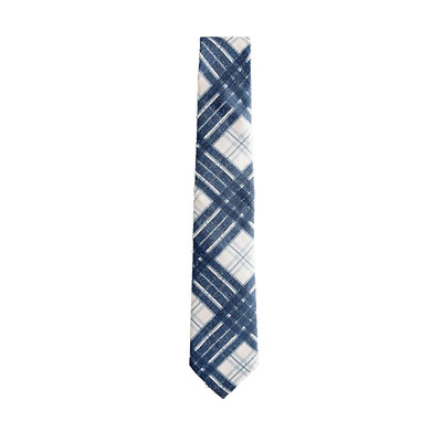 Massimo Dutti混纺领带系列 棉质/丝质格纹领带