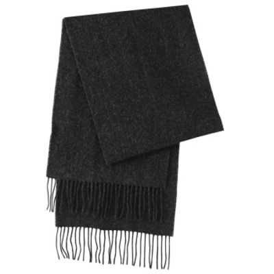 MUJI/无印良品羊毛编织纯色围巾