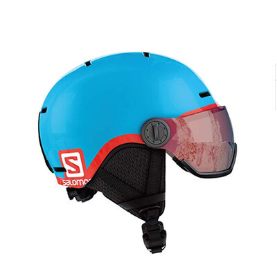 Salomon/萨洛蒙Kids Grom Visor滑雪头盔