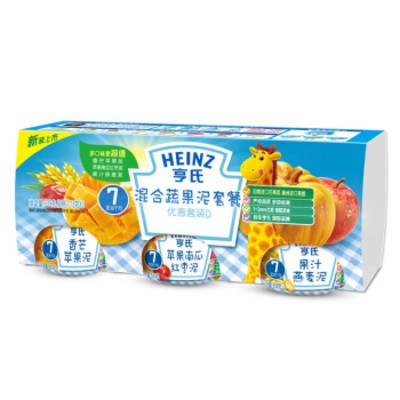 Heinz/亨氏混合蔬果泥套餐
