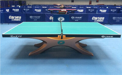银河固定式室内专业标准标准乒乓球桌RioX 25
