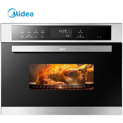 Midea/美的36L星爵嵌入式蒸烤箱一体机TQN36TXJ-SA