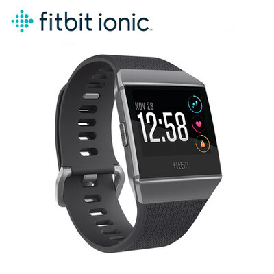 Fitbit Ionic系列炭黑和烟灰款智能手表